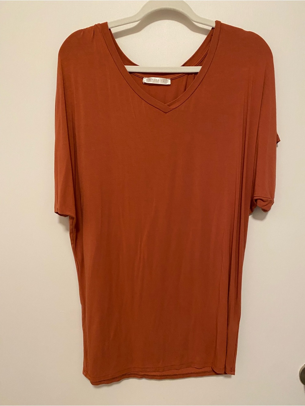 Sivana Bamboo Dolman Tunic Rust Large